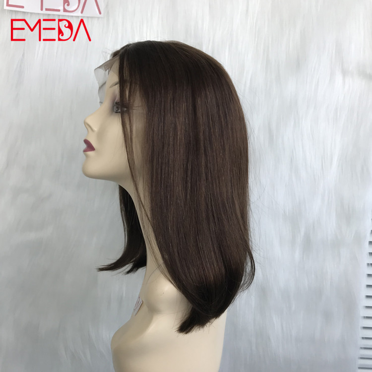 Bob wig lace front wigs Malaysian human hair best quality YJ283